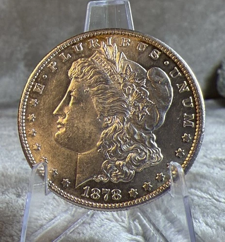 1878 S MORGAN SILVER DOLLAR GEM BU PROOF LIKE #2680