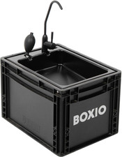 Lavandino Portatile Con Pompa a Mano, Tanica Acqua Con Rubinetto, Lavabo Da Camp