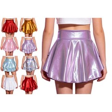 Girls Leotard Jazz Ballet Practice Tutu Skirt Cha-Cha Skirted Dance Ballerina