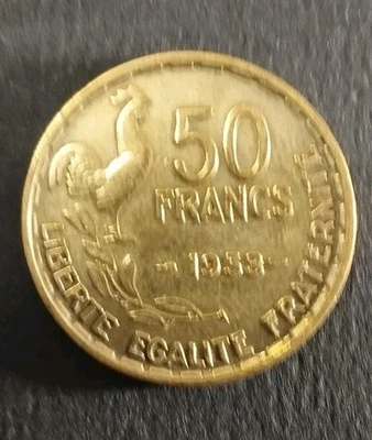 Piece De 50 Francs 1953 Guiraud - Photo 1/2