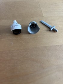 Lego Classic Yellow Castle Knight Visor w/ Grille and Feather, sword 375 6075