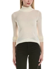 Sofiacashmere Turtleneck Wool & Cashmere-Blend Sweater Women's