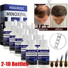2-10 Pack Minoxidil 5% Extra Strength Men Hair Regrowth Solution 10 Month Supply