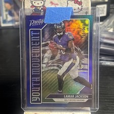 2023 Panini Prestige - Youth Movement Lamar Jackson #YM-5 Xtra Points Blue /249