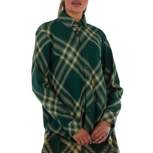 Burberry Equestrian Knight Check Pattern Shirt