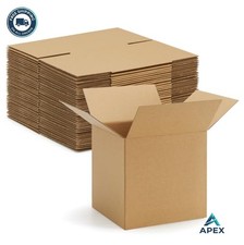 6x6x6 Shipping Boxes 30 Pack Brown Corrugated Cardboard Mailers for Small