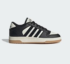 Adidas Breakstart J Youth Size 3.5 Black White Sneakers New With Box