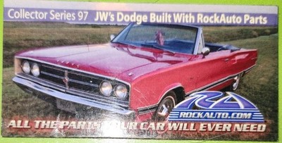 Rock Auto Parts Collector Series Magnet #97 JWs Dodge 