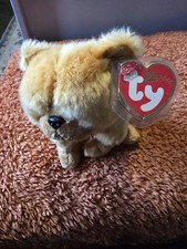 Ty Zodiac Collection Chow Dog Beanie Baby with Tag 2000 Plush Toy