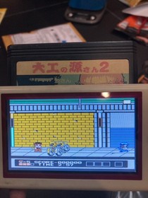 Juego Famicom NES Set 2 Hammerin' Harry Daiku no Gensan 1 (IC Chips), 2 (Glob)
