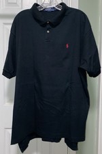 Polo by Ralph Lauren Short Sleeve Polo Shirt XL Black Men's