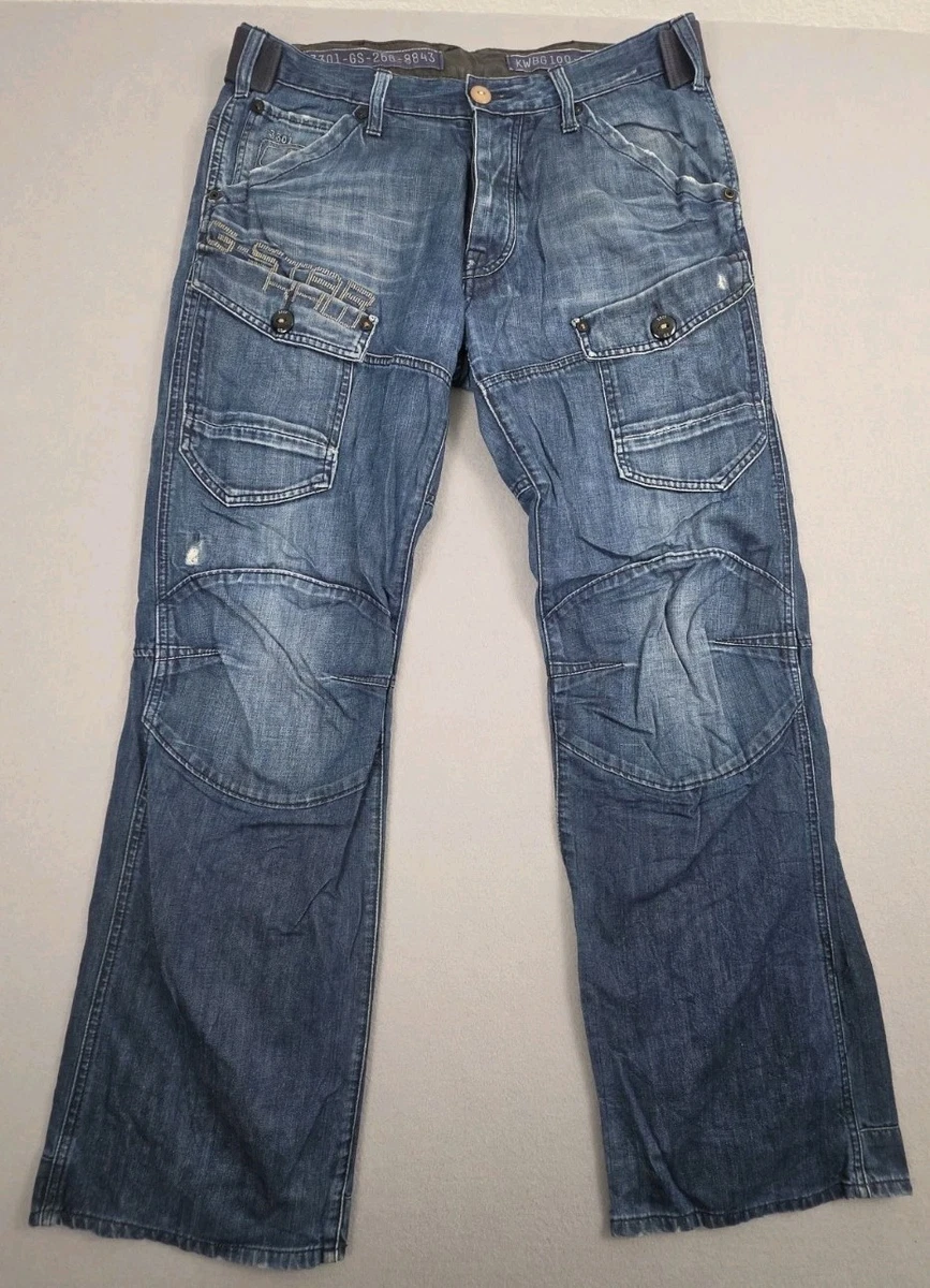 G-Star Denim Regular 34 Size Jeans for Men in 32 Inseam for sale