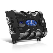 PC20F Car Capacitor - 20 Farad Energy Storage Enhance Bass from Stereo Warnin