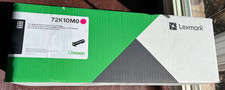 Genuine Lexmark 72K10M0 Magenta Toner - New, Sealed, Excellent!