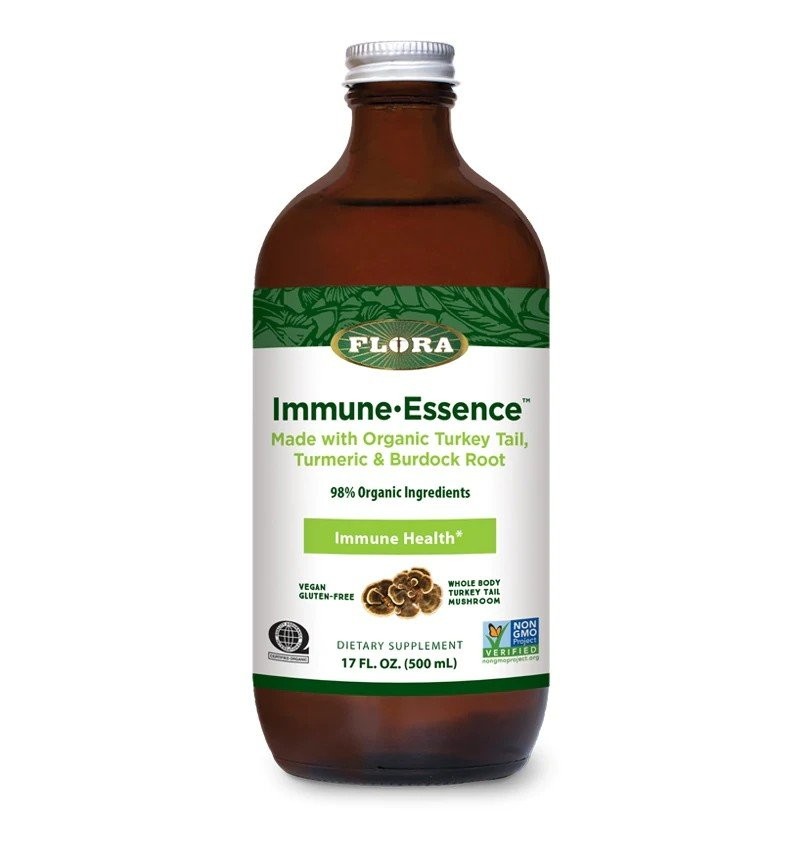 Flora Inc Immune-Essence с хвостом индейки и куркумой 32 унции жидкости