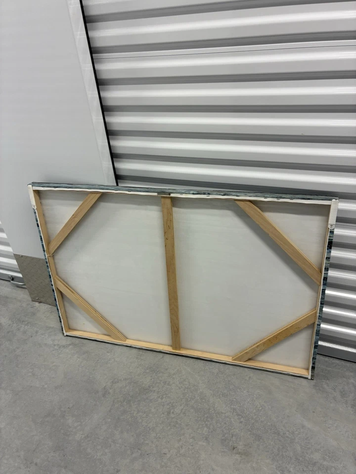 world map wall art canvas - Image 4 of 4