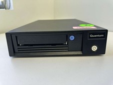 Quantum IBM 3580-H6S LTO-6 SAS External Half Height Tape Drive Untested power ON