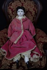 vintage china head doll 18 Inches