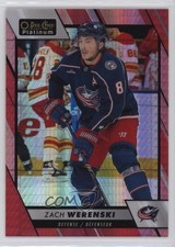 2023-24 O-Pee-Chee Platinum Red Prism 97/199 Zach Werenski #34 2vh