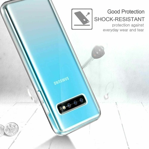 COVER per HUAWEI P SMART PRO Custodia Trasparente Morbida in Silicone Ultra Slim - Foto 5 di 5