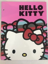 Hello Kitty Binder Folder W/ Pockets