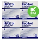 Habitrol Nicotine Gum 4mg FRUIT 816 pieces 4 New BULK Box Size- QUIT Smoking Now