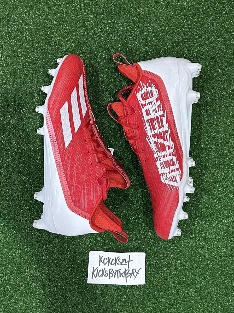 Adidas Adizero Scorch Football Cleats Red GW5070 Mens size  display picture 1