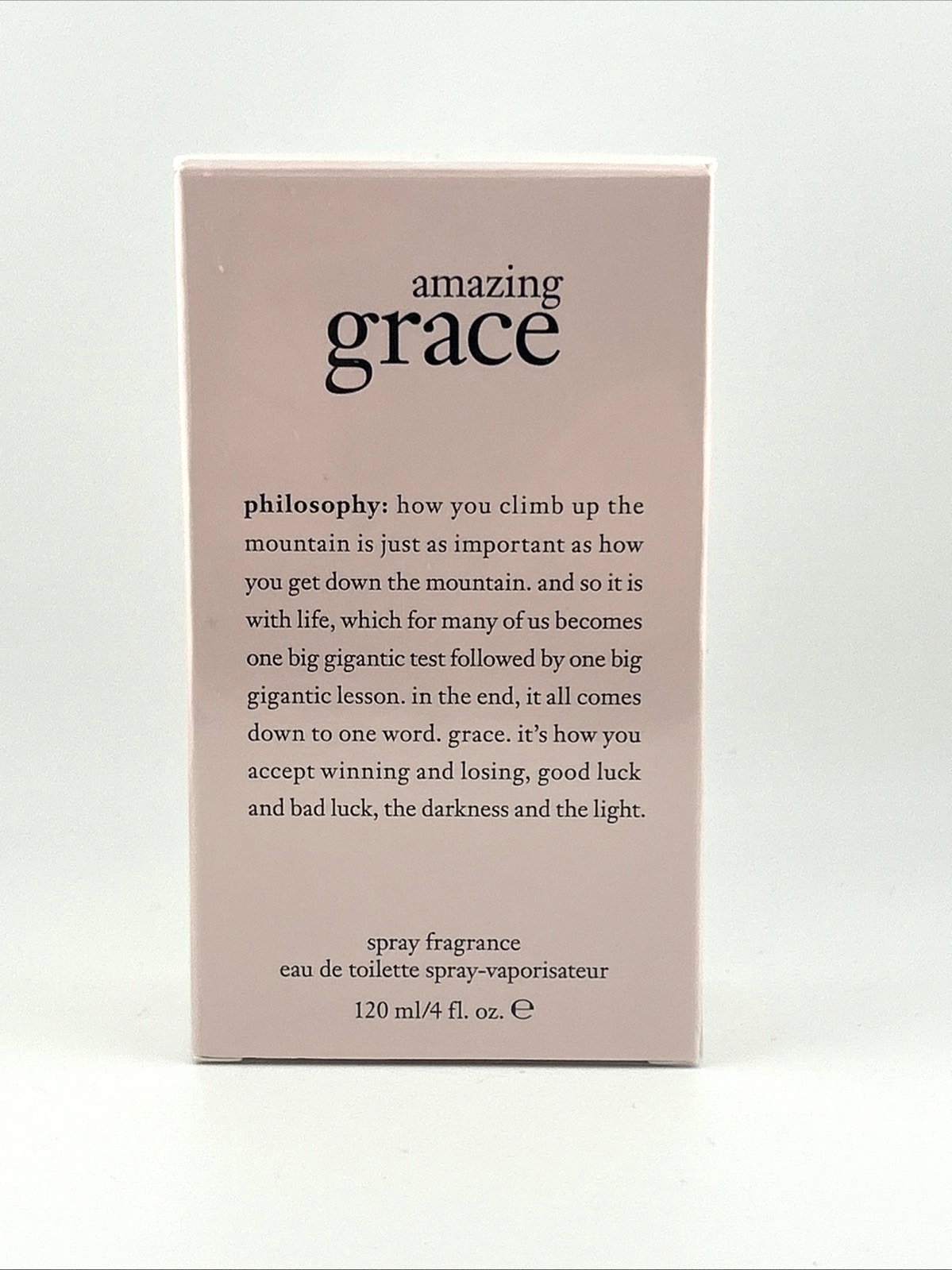 Amazing Grace Eau De Toilette Spray 4 oz New Sealed in Box