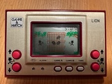 Thumbnail of ebay&reg; auction 196979512306 | NINTENDO GAME & WATCH LN-08 1981 LION KONSOLE SPIEL HANDHELD VINTAGE SAMMLER RAR