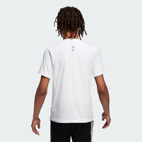 Adidas KEITH HARING Graphic TREFOIL TEE Logo T Shirt Top superstar~Mens sz M~nwt - Picture 6 of 10