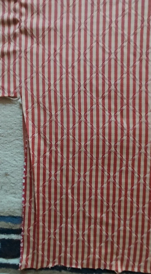 Cotton Fabric lot of 3: scrap large strips for crafts quilting etcetera projects - Image 2 of 4