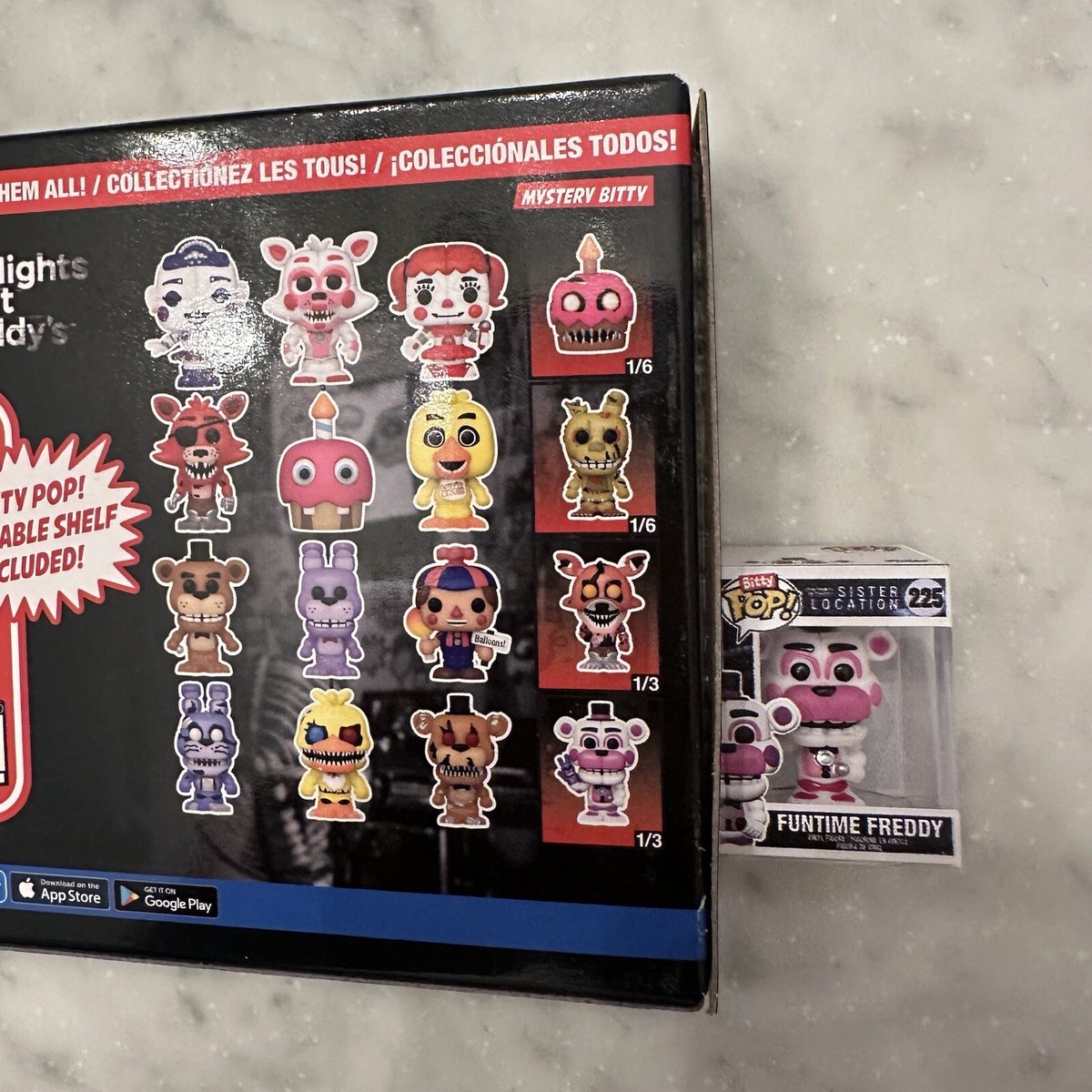 Funko Bitty Pop FNAF Five Nights At Freddy's- 225 Funtime