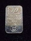Pandagram from the Singapore Mint 5 Gram .999 Fine Silver Bar Vintage Art Bar