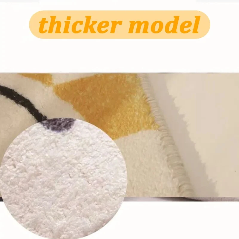 Fck Tufted Rug - Non-slip Floor Mats  - Fluffy Runner Rug for all Rooms - Image 3 of 4