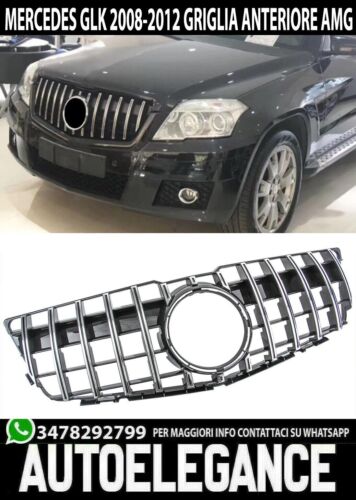 FRONT GRILL AMG GT R FOR MERCEDES GLK 2008-2012 PAN AMERICAN COOLER GRILLE - Picture 1 of 4