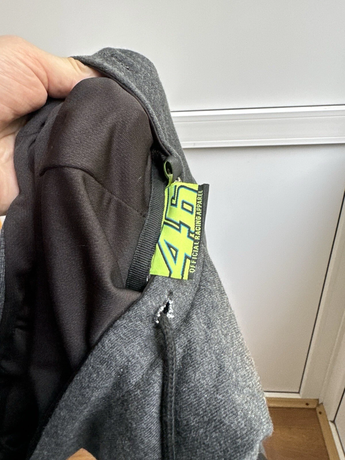 Felpa con cappuccio VR 46 ufficiale Valentino Rossi IL Dottore taglia XL