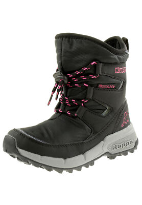 Kappa Mädchen Stiefel Winterschuh gefüttert Schwarz 260900K
