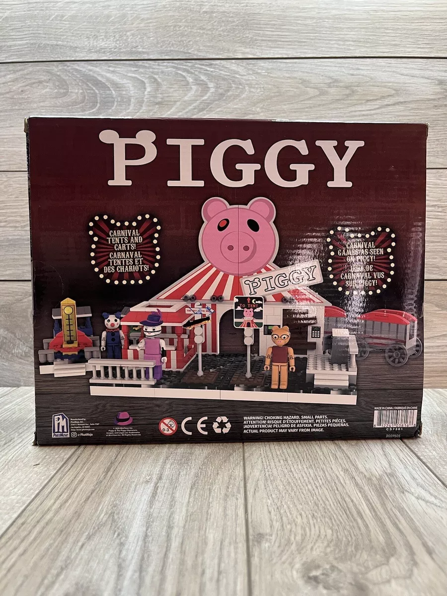 PIGGY CARNIVAL BUILDING SET & FIGURES WITH DLC CODES ! 