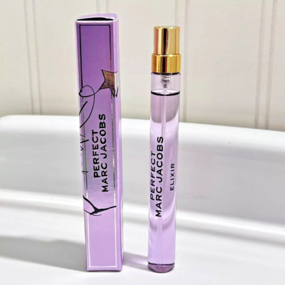New Marc Jacobs Perfect Elixir EDP Perfume Travel Spray 10ml/0.33