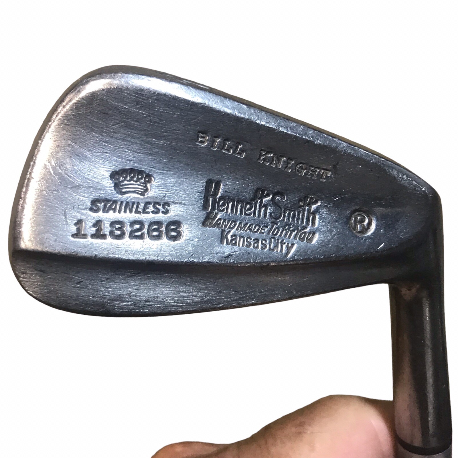 Custom Irons Smith Hand Made Golf Set Of 8 (3W) Stiff eBay