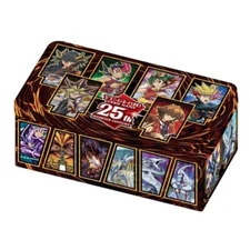 YuGiOh DUELING HEROES 25TH ANNIVERSARY TIN FACTORY SEALED