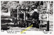 Postcard Pamlin Prints - M955 Last Day of Syteam Ventnor West IOW 13.9.1952
