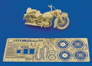 ROYAL MODEL SET DETTAGLIO GERMAN MOTOCYCLE DKW NZ350 WWII 