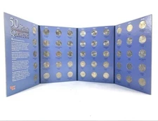 Commemorative Quarters Album All 50 States 1999 - 2008 Complete University Games