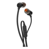 Cuffie In-Ear Originali Jbl T110 Con Microfono Auricolare Con Connettore Aux Da 3,5 Mm