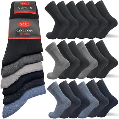 6-24 Paar NAFT® Business Socken 80% Baumwolle Herren Damen Freizeit Strümpfe  - Bild 1 von 4