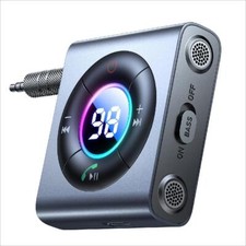 Car Adapter FM Transmiter Dual Mics