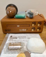 STUDIO GHIBLI My Neighbor Totoro DVD Player w/Box&Manual&Haku's rice ball figure