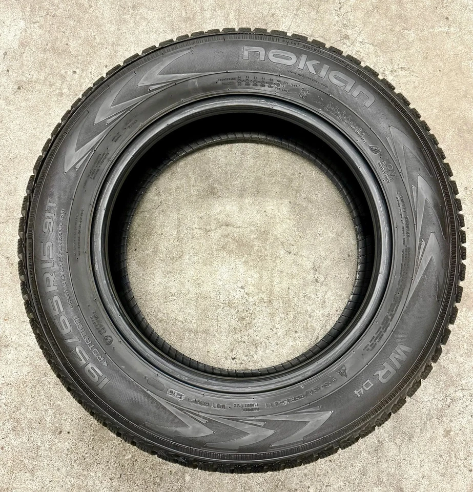 1x 195/65 R15 91T Nokian WR D4 15zoll Winterreifen - Bild 2 von 2