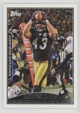 2009 Topps Postseason Highlights Troy Polamalu #318 HOF 17wc